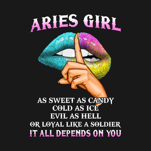 Aries Girl - Evil As Hell It All Depends On You by BTTEES