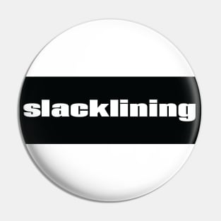 Slacklining Pin