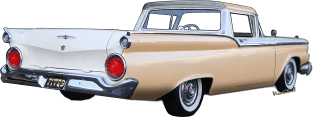 1959 Ford Ranchero 1st Generation Magnet