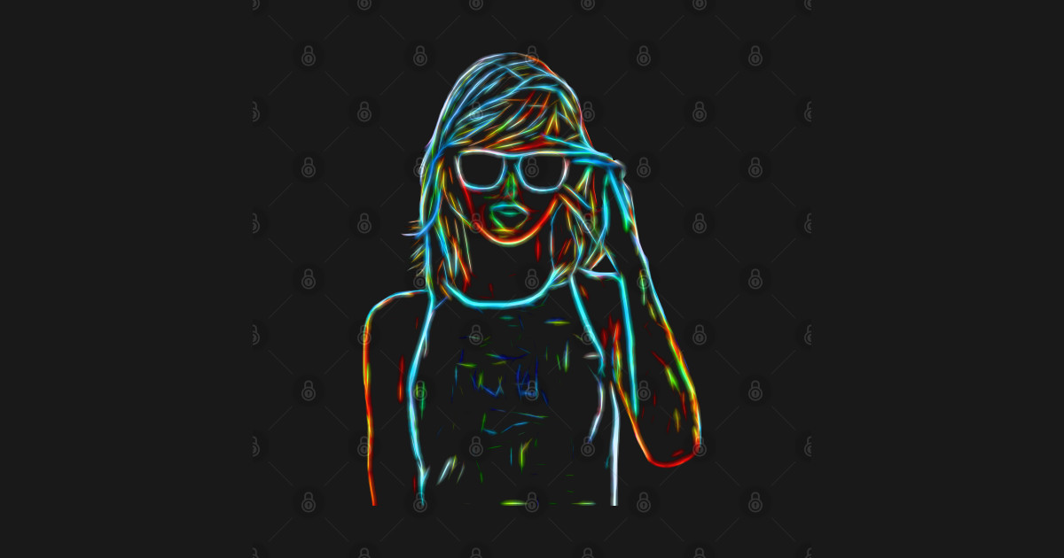 Taylor Swift Pop Art Colorful - Taylor Swift - T-Shirt | TeePublic