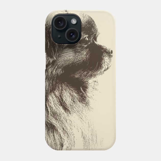 Yorkshire lovely dog pet Phone Case by mybeautypets