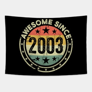 Awesome Since 2003 - 20th Birthday Tapestry