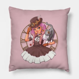 Steampunk duo Pillow