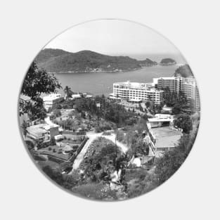 Vintage Landscape Photo of Acapulco Mexico Pin