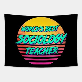 Funny Sociology Teacher Gift Tapestry