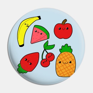 Chibi Fruits Pin