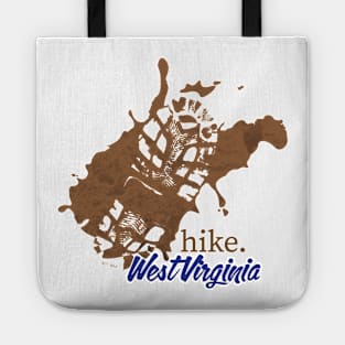 Hike West Virginia - Boot Print Tote