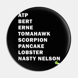 Pickleball Shot List Pin