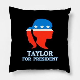 Taylor for President Pillow