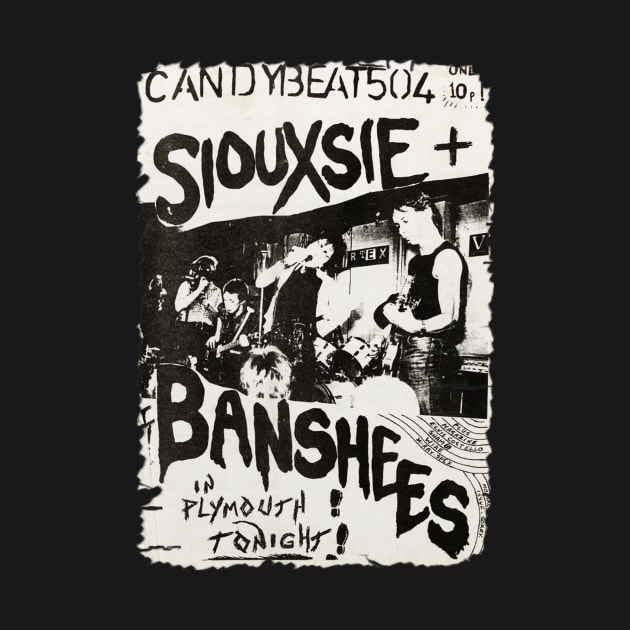 Retro Poster Siouxsie and the Banshees by BillyK1d