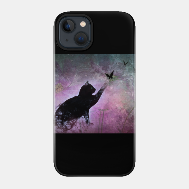 Black Cat Dreams - Black Cat Dreams - Phone Case