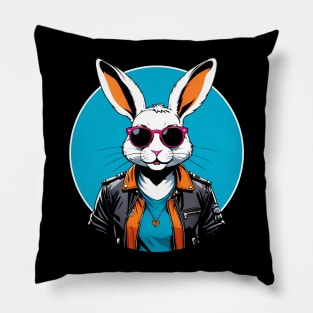 Cool Rabbit Pillow