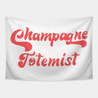 CHAMPAGNE TOTEMIST Tapestry