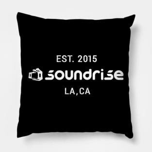 Established 2015 Soundrise Logo Pillow