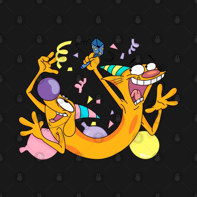 CatDog Birthday by artxlife