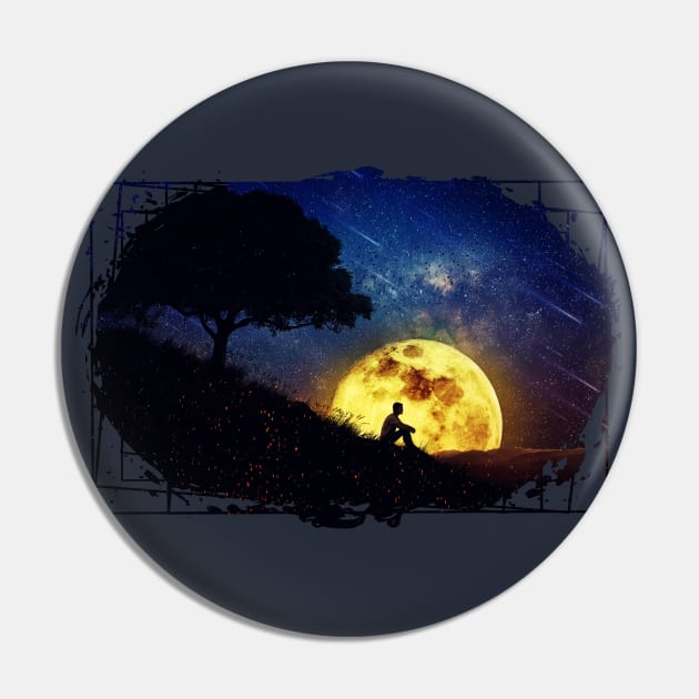 The Healing Power of Nature (Night Scene) Pin by psychoshadow