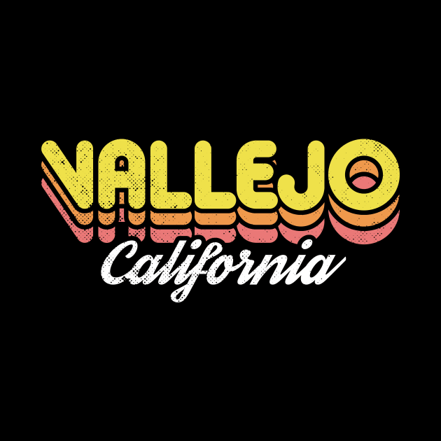 Retro Vallejo California by rojakdesigns