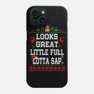 Little Full Lotta Sap Tee Christmas Vacation Santa Phone Case