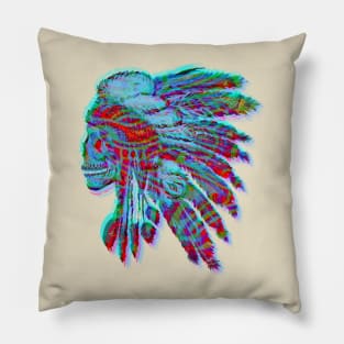 The Ghost of the Apache Chief Pillow