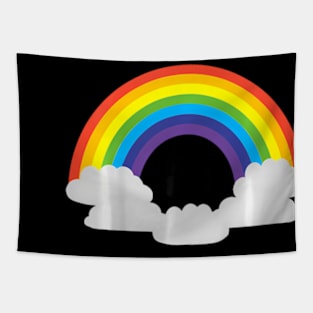 Kids 5 Year Old Birthday Rainbow Tapestry