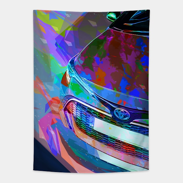 Corolla-HB-Hybrid Tapestry by 5thmonkey