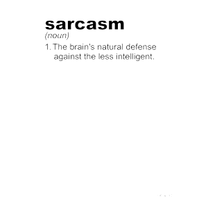 Sarcasm line Classic Definition T-Shirt