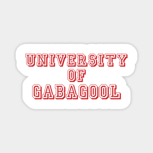 University of Gabagool Magnet