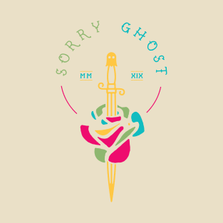 Sorry Ghost Sword & Rose T-Shirt