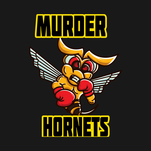 Funny Murder Hornets Tee - 2020 Bee Invasion, Graphic Tee Mens, Womens, Unisex, Wasp Bee's Asian by wiixyou