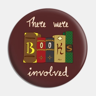 Books Involved (W) Pin