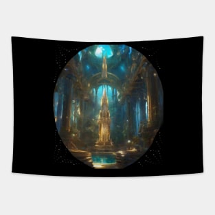 Surreal Atlantis Tapestry