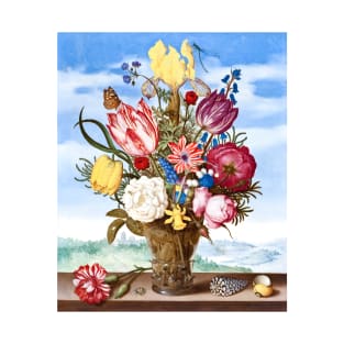 Flower Bouquet Vintage Artwork T-Shirt