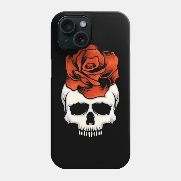 Beauty, Vitality and the End Phone Case by mystiza_art