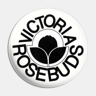 Defunct Victoria Rosebuds Baseball 1977 Pin