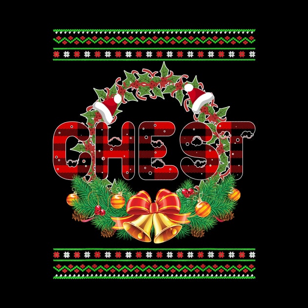 ugly christmas sweater by Bagshaw Gravity