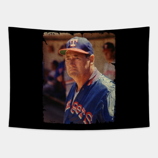 Ted Williams in Texas Rangers Tapestry by PESTA PORA
