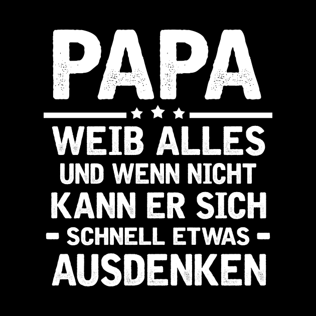 PAPA WEIB ALLES UND WENN NICHT KANN ER SICH SCHNELL ETWAS AUSDENKEN by AdelaidaKang