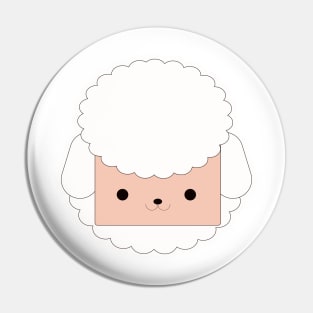 Cartoon Cute Sheep Art Print Pin