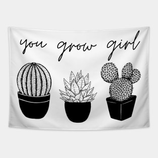 You Grow Girl Tapestry