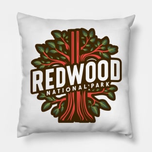 Redwood National Park Pillow