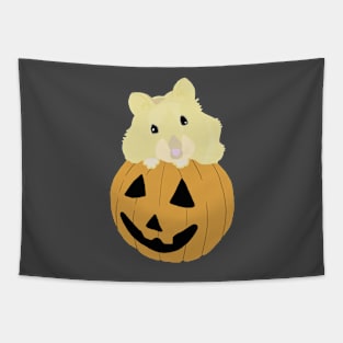 Hamster in a Pumpkin Tapestry