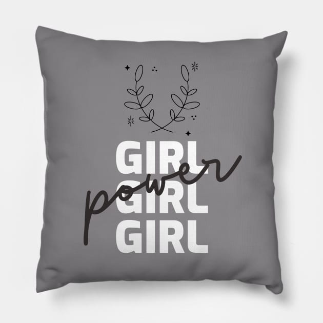 Girl, Feminist quotes, Feminist gifts. Pillow by Eddie's Space