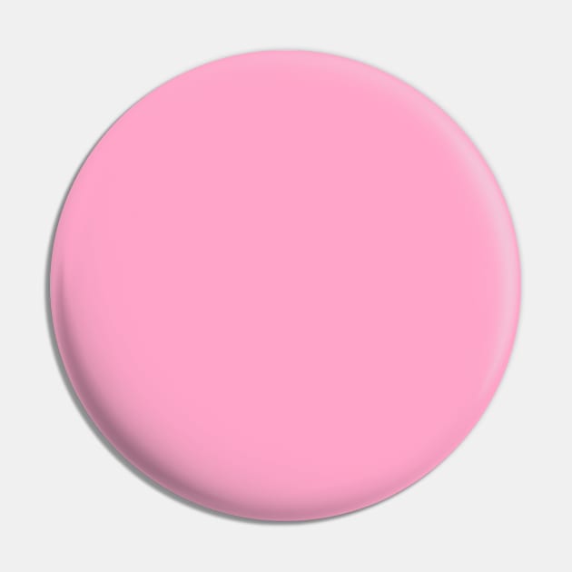 Carnation Pink Plain Solid Color Pin by squeakyricardo