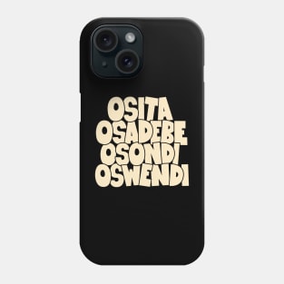 Osita Osadebe: Celebrating the Iconic Osondi Oswendi - Igbpo Highlife Nigeria Phone Case