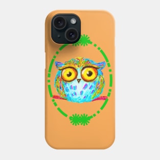 Funny owl Phone Case