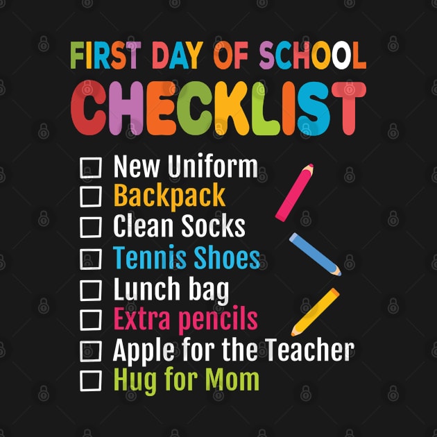 First Day of School Teacher Student Back to School 2019 by BestSellerDesign