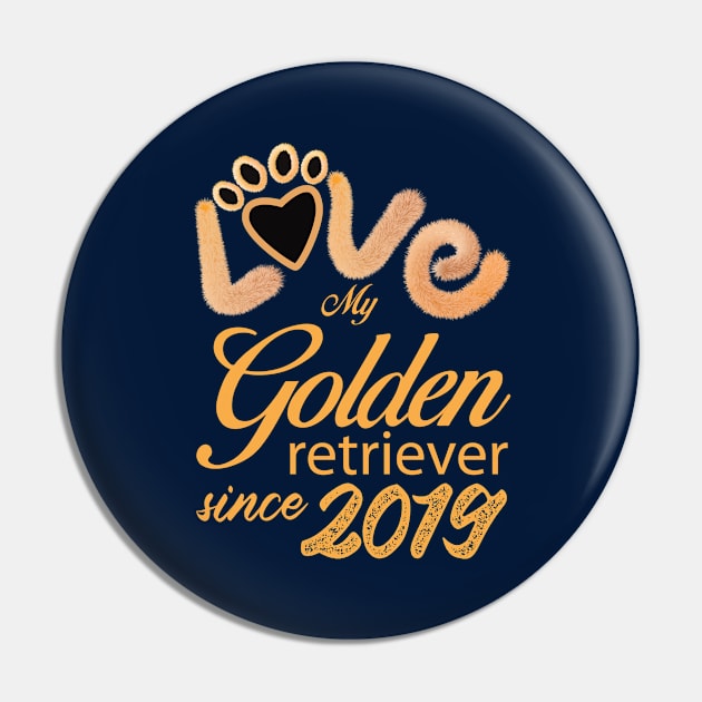 Love my Golden retriever since 2019 Pin by ArteriaMix