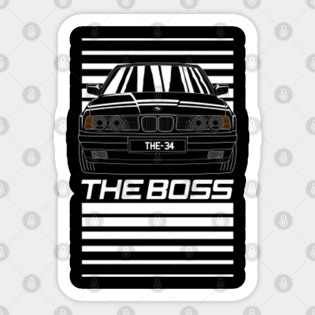 bmw e34 bmw e34 sticker teepublic bmw e34