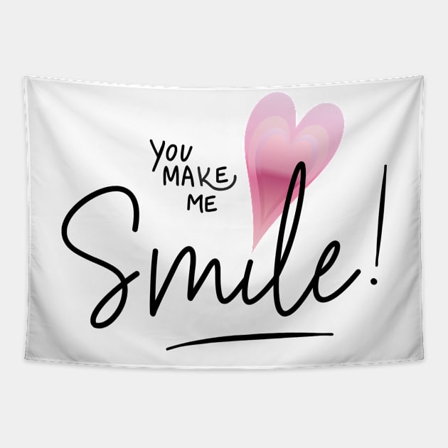 You make me smile Tapestry by iZiets