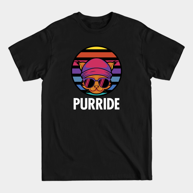 Discover Purride - Retro Vintage Cat - Purride - T-Shirt